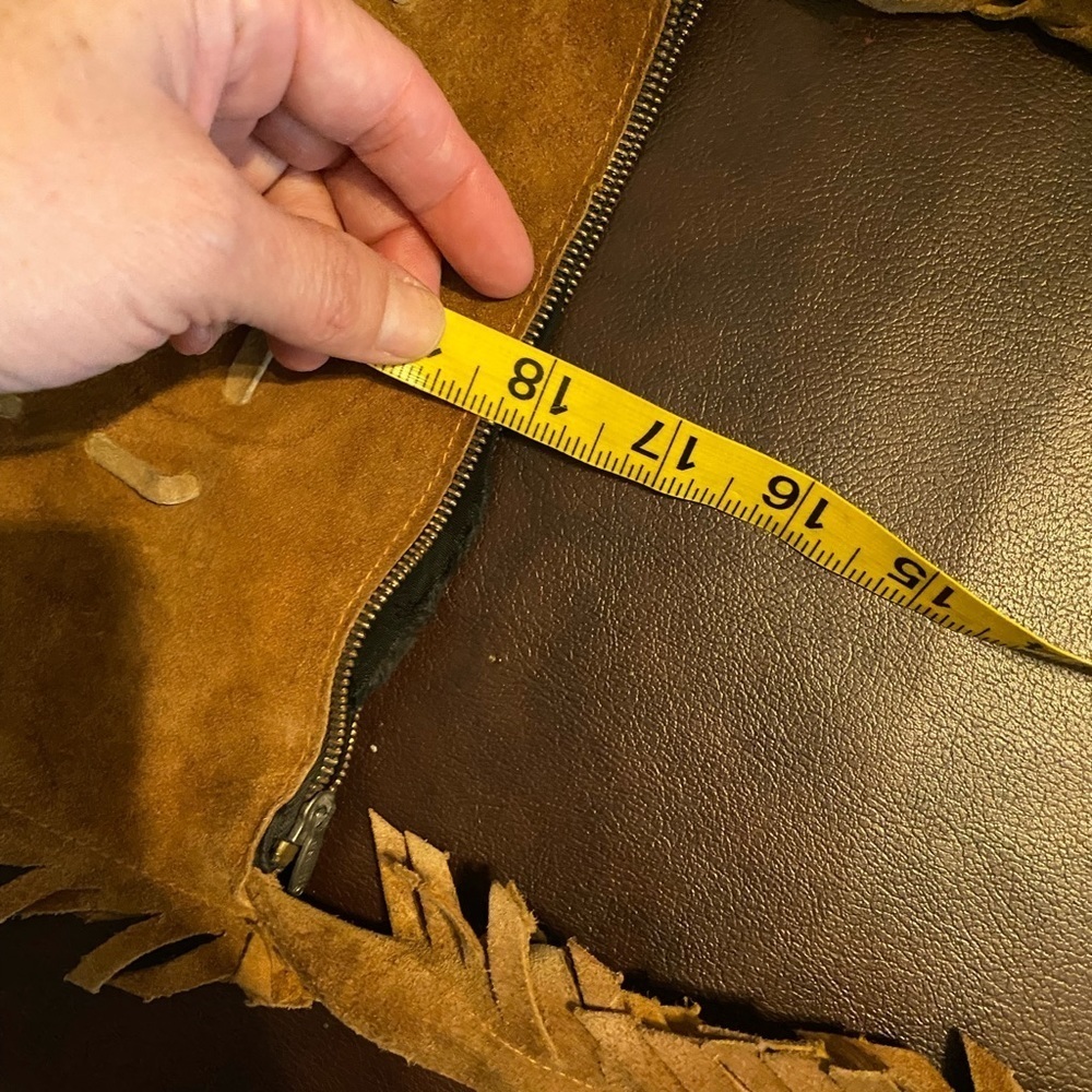 Suede fringe bag - Picture 5 of 8
